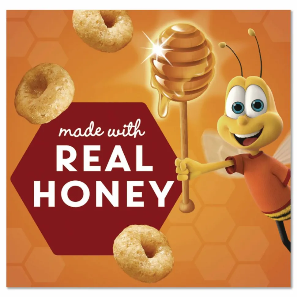 Honey Nut Cheerios Cereal-In-A-Cup, 1.83 Oz, Pack Of 6