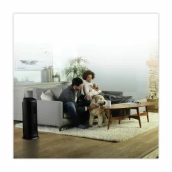 Honeywell AirGenius 5 Air Cleaner/Odor Reducer, 250 Sq. Ft. Coverage, 26 13/16"H x 10"W x 10"D, Black