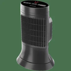 Honeywell 1,500-Watt Digital Ceramic Compact Tower Heater, Dark Gray