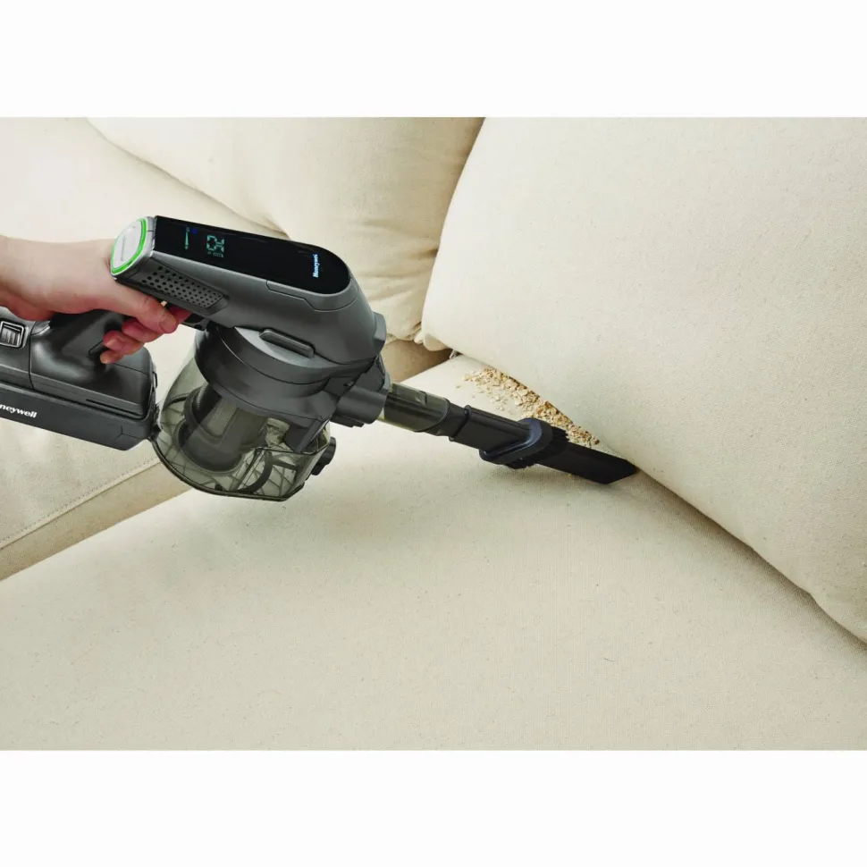 Honeywell Aeromax Pro VC16 Cordless Vacuum, 8.5" Cleaning Path, Dark Silver