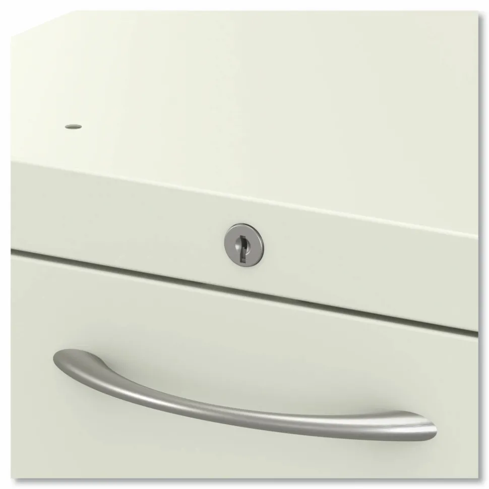 HON Flagship Mobile Pedestal, Left or Right, 2-Drawer: Box/File, Letter, Loft, 15 x 22.88 x 22