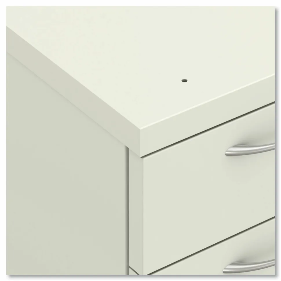 HON Flagship Mobile Pedestal, Left or Right, 2-Drawer: Box/File, Letter, Loft, 15 x 22.88 x 22