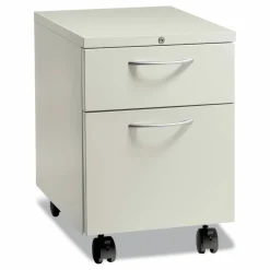 HON Flagship Mobile Pedestal, Left or Right, 2-Drawer: Box/File, Letter, Loft, 15 x 22.88 x 22