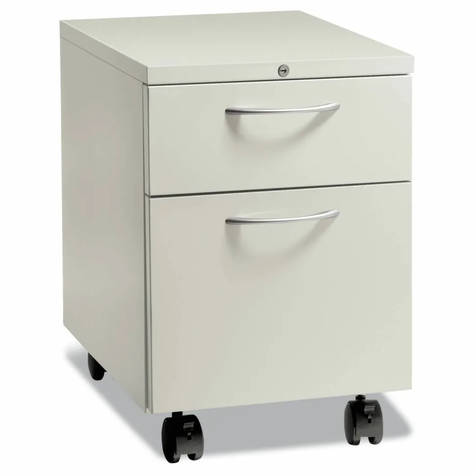 HON Flagship Mobile Pedestal, Left or Right, 2-Drawer: Box/File, Letter, Loft, 15 x 22.88 x 22