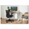 HON Fuse Undermount Storage Pedestal, 1 Shelf/1 Cubby, Left/Right Orientation, White, 10 x 14.37 x 20