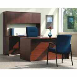 HON 10500 43"H 3-Shelf Bookcase With Fixed Shelves, Mahogany
