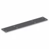HON Mod Flat Bracket to Join 24"d Worksurfaces to 30"d Worksurfaces to Create an L-Station, Graphite