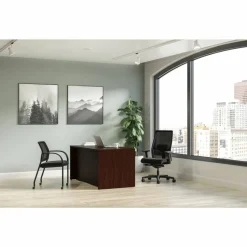 HON Mod Single Pedestal Desk Bundle, 60