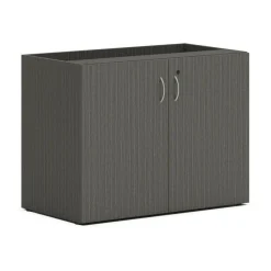 HON Mod Storage Cabinet, 36w x 20d x 29h, Slate Teak