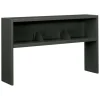 HON 38000 Series Stack-On Steel Hutch, 60"W, Charcoal