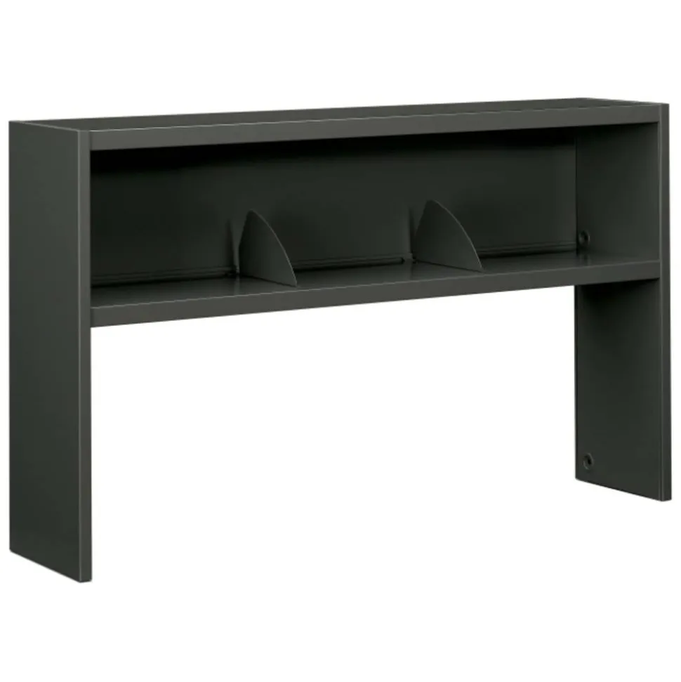 HON 38000 Series Stack-On Steel Hutch, 60"W, Charcoal