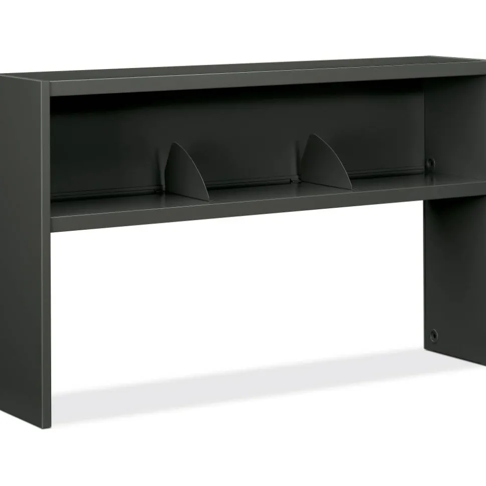 HON 38000 Series Stack-On Steel Hutch, 60"W, Charcoal