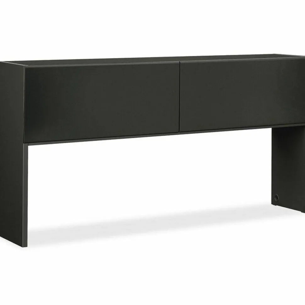 HON 38000 Series Stack-On Steel Hutch, 72"W, Charcoal