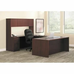 HON 10500 Series Stack-On Storage Unit, 60w x 14.63d x 37.13h, Mahogany