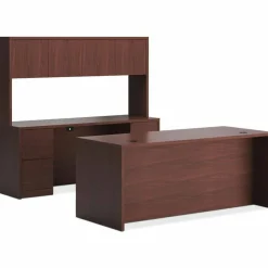 HON 10500 Series Stack-On Storage Unit, 60w x 14.63d x 37.13h, Mahogany