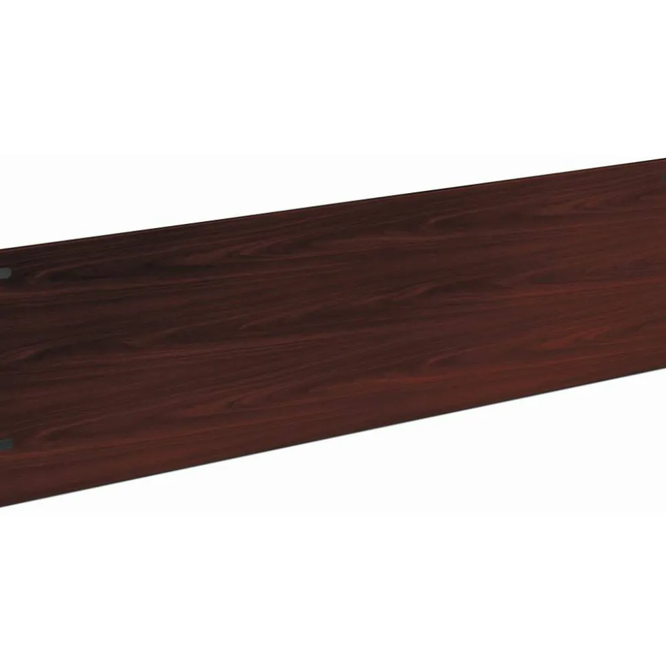 HON 10500 Series 75"W Hutch Back Enclosure, Mahogany