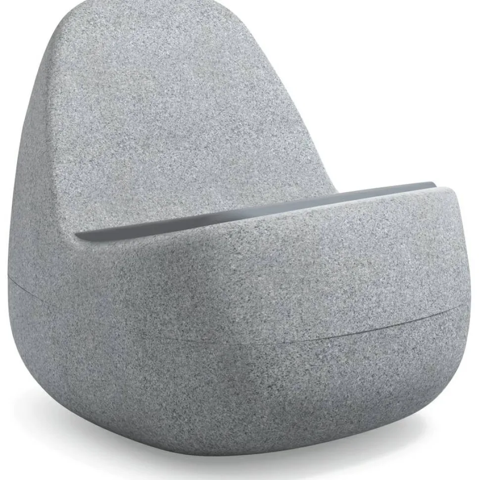 HON Skip Accessory Seat Cushion For Skip Chairs, 1-1/2"H x 28"W x 17"D, Slate