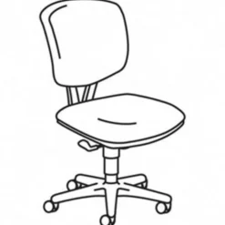 HON Volt 5701 Basic Swivel Task Chair, Navy