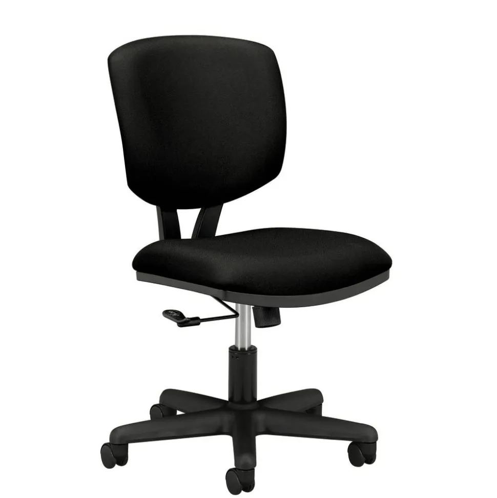 HON Volt 5701 Fabric Mid-Back Task Chair, Black