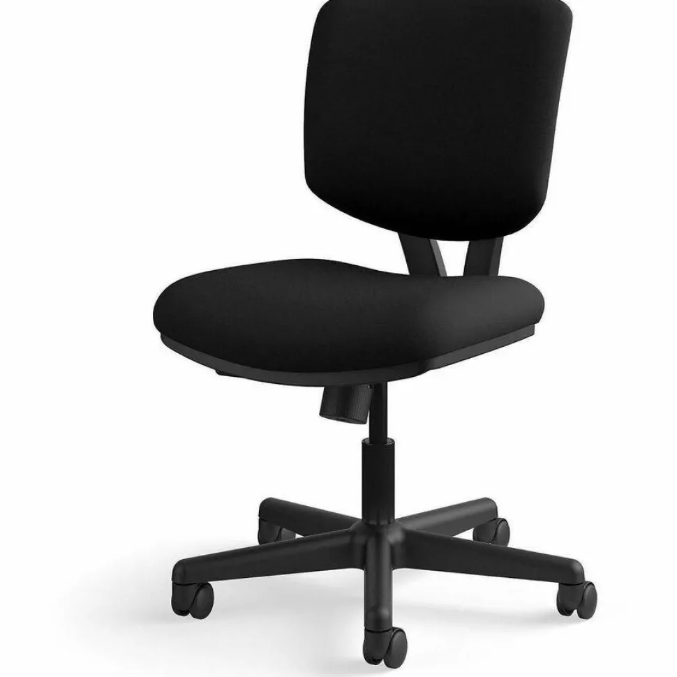 HON Volt 5701 Fabric Mid-Back Task Chair, Black