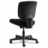 HON Volt 5701 SofThread Bonded Leather Tilt Mid-Back Task Chair, Black