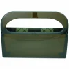 HOSPECO Health Gards Toilet Seat Cover Dispenser, Half-Fold, 16 x 3.25 x 11.5, Smoke