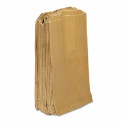 HOSPECO Napkin Receptacle Liners, 7.5" x 3" x 10.5", Brown, 500/Carton