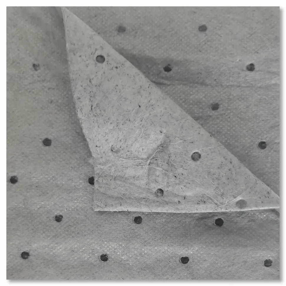 HOSPECO TASKBrand All Sorb Industrial Sorbent Pad, 0.11 gal, 15 x 18, 200/Carton