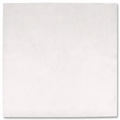 HOSPECO TASKBrand TopLine Linen Replacement Napkins, 1-Ply White, 16 x 16, 1,000/Carton