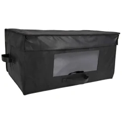 Hospitality 1 Source Blanket Boxes, 24”L x 15”W x 11”H, Black, Pack Of 20 Boxes
