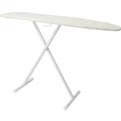 Hospitality 1 Source Ironing Boards, Basic, 36”H x 14"W x 53"D, Light Khaki Cover/White Frame, Pack Of 4 Boards