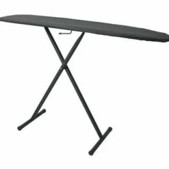 Hospitality 1 Source Ironing Boards, Basic, 36”H x 14"W x 53"D, Charcoal Cover/Black Frame, Pack Of 4 Boards