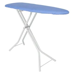 Hospitality 1 Source Ironing Boards, Compact, 36”H x 14"W x 40"D, Blue Cover/White Frame, Pack Of 4 Boards