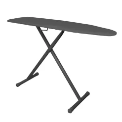 Hospitality 1 Source Ironing Boards, Premier, 36”H x 14"W x 53"D, Charcoal Cover/Black Frame, Pack Of 4 Boards
