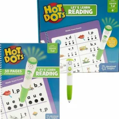 Hot Dots First Grade Activity Set Interactive Printed Book