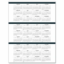 House of Doolittle Eight-Person Group Practice Daily Appointment Book, 11 x 8.5, Black Cover, 12-Month (Jan to Dec): 2027, 2027 Calendar