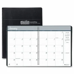 House of Doolittle Recycled Monthly 5-Year/62-Month Planner, 11 x 8.5, Black Cover, 62-Month: Dec 2026 to Jan 2032, 2027 to 2031 Calendar