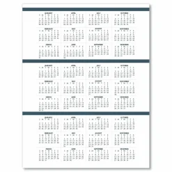House of Doolittle Recycled Monthly 5-Year/62-Month Planner, 11 x 8.5, Black Cover, 62-Month: Dec 2026 to Jan 2032, 2027 to 2031 Calendar