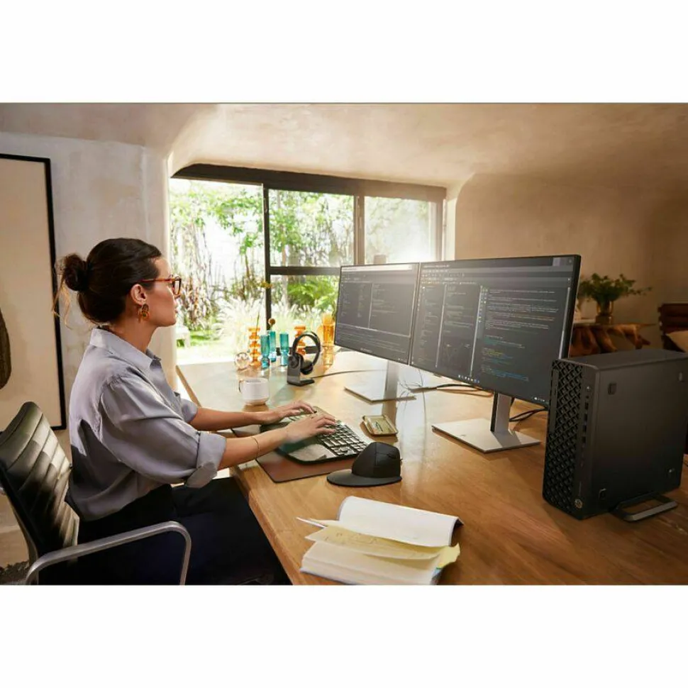 HP EliteDesk 8 G1i Desktop Computer - Intel Core Ultra 7 15th Gen 265 - vPro Technology - 32 GB - 1 TB SSD - Small Form Factor - Jack Black - Smart Buy