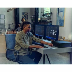 HP EliteDesk 8 G1i Desktop Computer - Intel Core Ultra 7 15th Gen 265 - vPro Technology - 32 GB - 1 TB SSD - Small Form Factor - Jack Black - Smart Buy