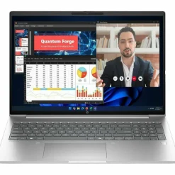 HP ProBook 4 G2a 16" Copilot+ PC Notebook - WUXGA - AMD Ryzen AI 5 Ryzen AI 400 Series 430 - 16 GB - 256 GB SSD - English Keyboard - Pike Silver Aluminum