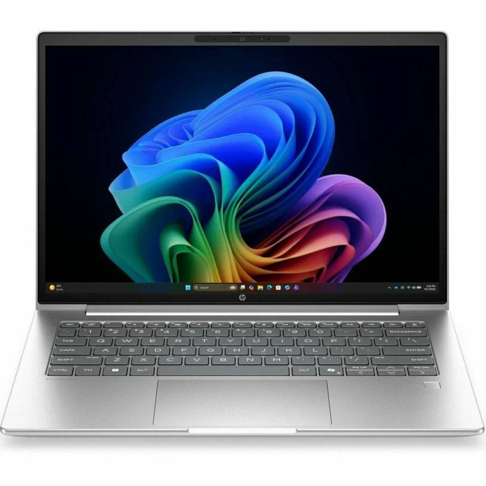 HP ProBook 4 G2a 14" Touchscreen Notebook - WUXGA - AMD Ryzen AI 7 Ryzen AI 400 Series 445 - 16 GB - 256 GB SSD - English Keyboard - Pike Silver