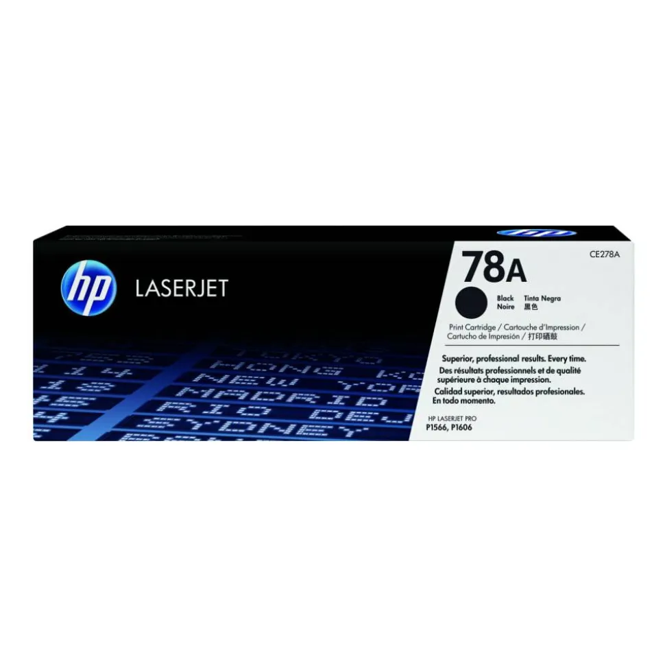 HP 78A Black Toner Cartridge, CE278A