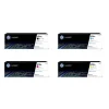 HP 414A 4-Color Black/Cyan/Magenta/Yellow Toner Cartridges, Pack Of 4 Cartridges, HP414ASET-OD