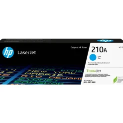 HP 210A Cyan Toner Cartridge, W2101A
