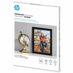 HP Advanced Photo Paper for Inkjet Printers, Glossy, Letter Size (8 1/2
