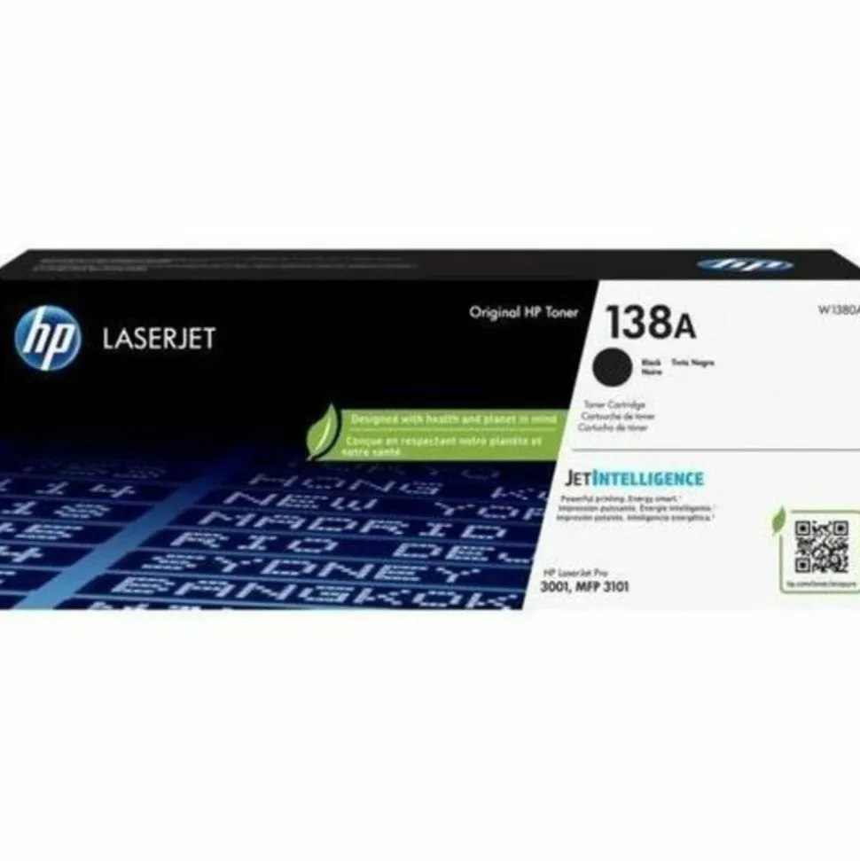 HP 138A, (W1380A) Black Original LaserJet Toner Cartridge