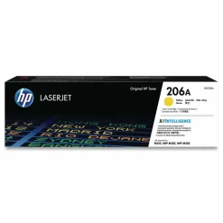 HP 206A, (W2112A) Yellow Original LaserJet Toner Cartridge