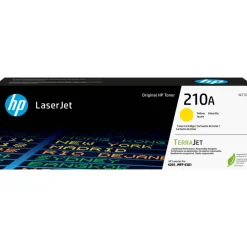 HP 210A Yellow Toner Cartridge, W2102A