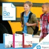HP BrightWhite24 Inkjet Paper, 1 Ream, White, Letter Size (8 1/2" x 11"), Ream Of 500 Sheets, 24 Lb, 100 Brightness
